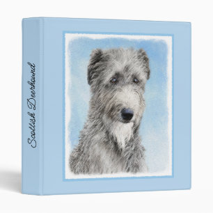 Classeur Scottish Deerhound Peinture - Cute Original Chien