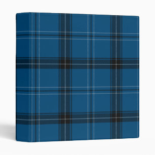 Classeur Scottish Ramsay Blue Tartan