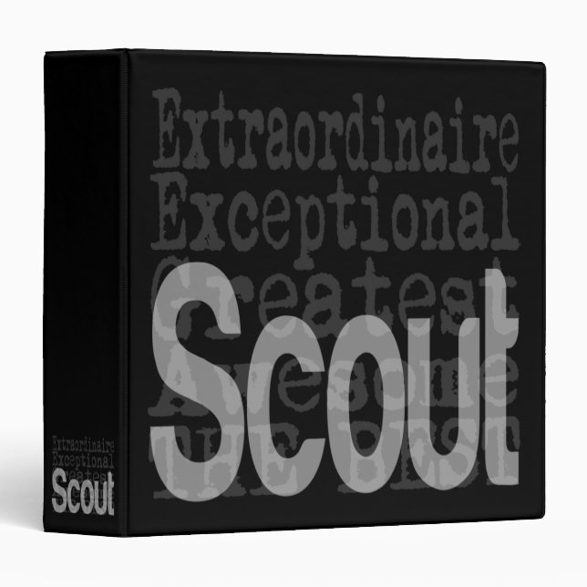 Classeur Scout Extraordinaire (Devant/Côté)