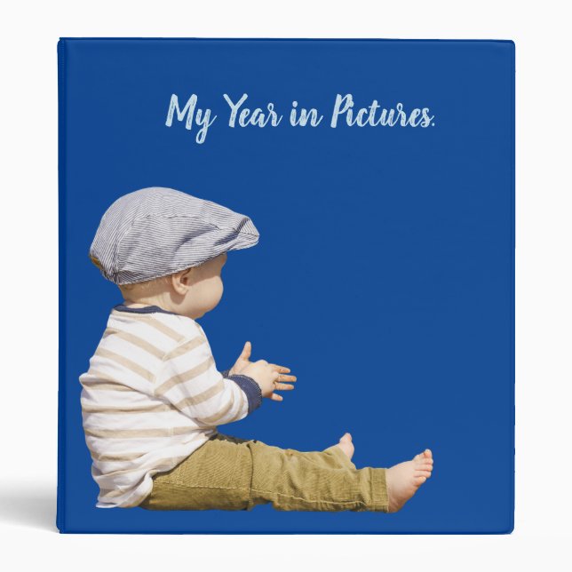 Classeur Scrapbook personnalisable pour un enfant (Devant)
