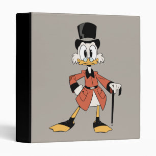 Classeur Scrooge McDuck Travailler dur dur
