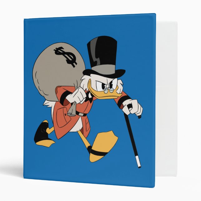 Classeur Scrooge McDuck | Trouvez votre fortune (Devant/intérieur)