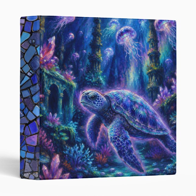Classeur SeaTurtleFantasy (Devant/Côté)