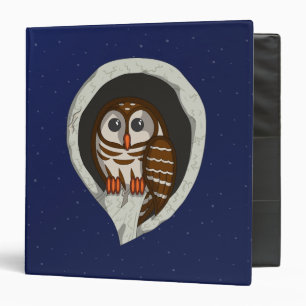Classeur Sélène la lieuse de hibou