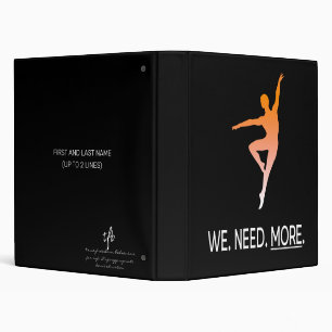 Classeur Sensibilisation aux Danseurs Masculins Personnalis