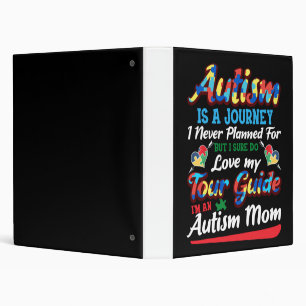 Classeur Sensibilisation sur l'autisme Autisme Maman Puzzle