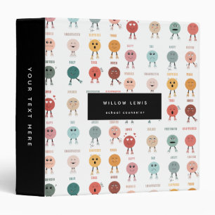 Classeur Sentiments Émotions Visages Graphique Conseiller s