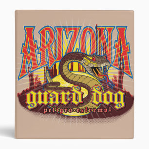Classeur Serpent d'Arizona sur la défensive