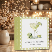 Serveuse Margarita Motif à carreaux Cocktail