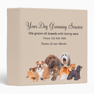 Classeur Services de culture de chiens classiques