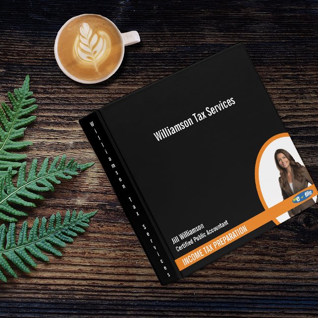 Classeur Services de préparation de l'impôt sur le revenu (Créateur téléchargé)