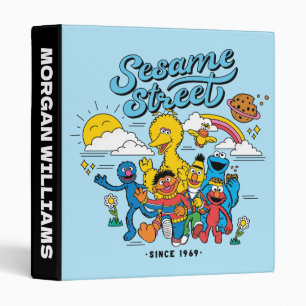 Classeur Sesame Street   Amis depuis 1969   Ajoutez votre n