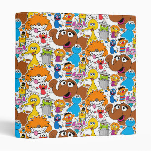 Classeur Sesame Street Pals Doodley Motif