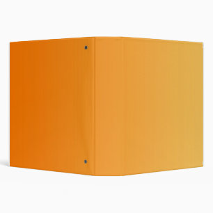 Classeur SEULEMENT dégradés de COULEUR - orange