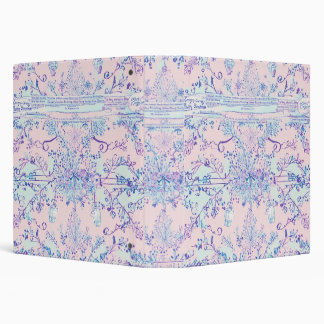 Classeur Shabby chic et rêveuse brumes pastel couleurs junk