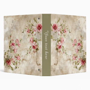 Classeur Shabby Chic Rose