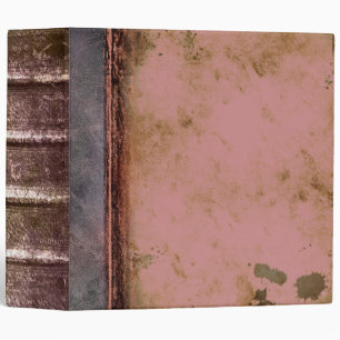 Classeur Shabby Chic Vintage Faux Cuir Ancien Tome