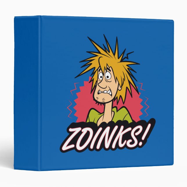 Classeur Shaggy "Zoinks !" graphic (Devant/Côté)