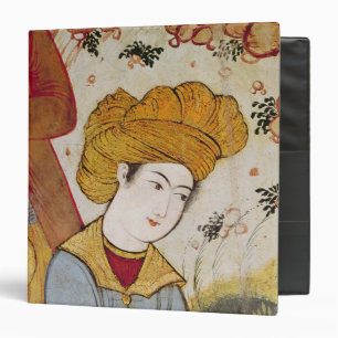 Classeur Shah Abbas I et une offre de courtisan