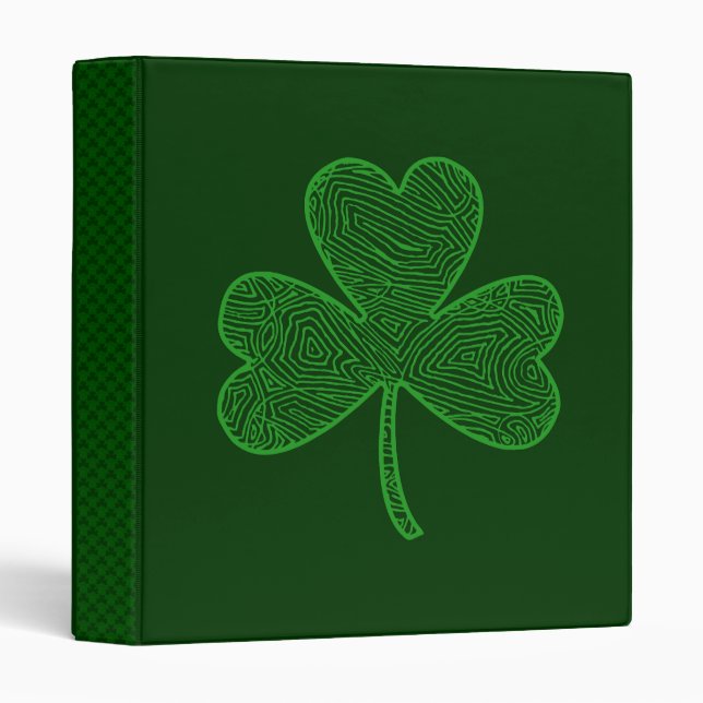 Classeur Shamrock (Devant/Côté)