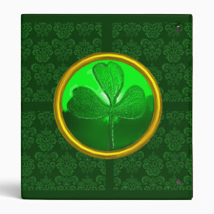 CLASSEUR SHAMROCK DAMASK / COEUR CÉLTIQUE DE SAINT PATRICK