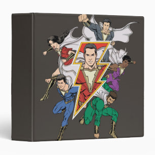 Classeur SHAZAM !   Shazam Family Graphic