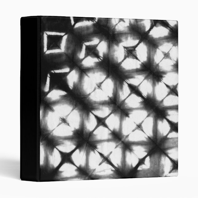 Classeur Shibori I graphique (Devant/Côté)