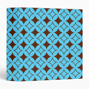 Classeur Shippo bleu et marron