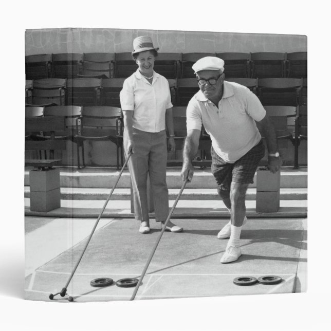 Classeur Shuffleboard (Devant/Côté)