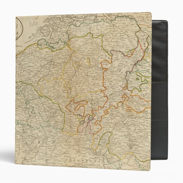 Classeur Siège de guerre Pays-Bas (Devant/Intérieur)