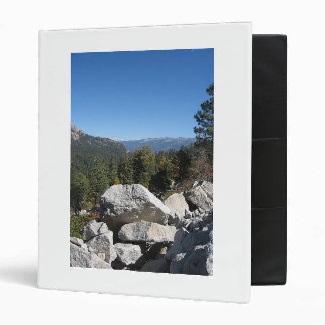 Classeur Sierra montagnes de Nevada (Devant/intérieur)