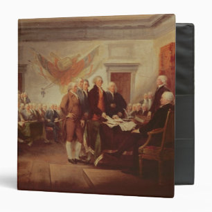 Classeur Signature de la déclaration d'indépendance