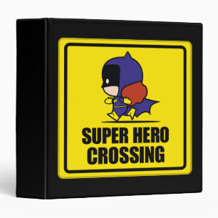 Classeur SIGNE DE PASSAGE DU Super Héros Chibi Batwoman
