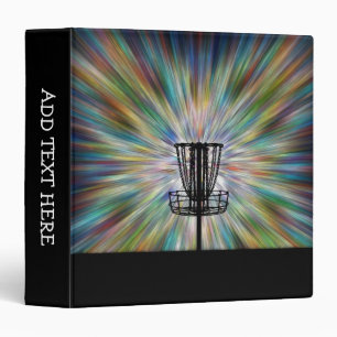 Classeur Silhouette du panier de golf de disque