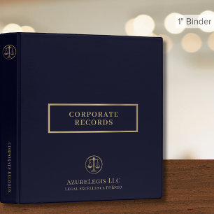 Classeur Simple Élégant Avocat 3 Anneaux