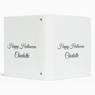 Classeur SIMPLE MINIMAL.CUTIE AJOUTER LE NOM BÉBÉ heureux H