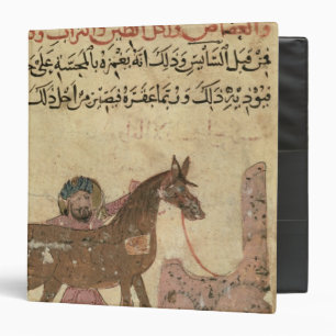 Classeur S'inquiétant du cheval, illustration