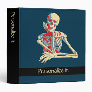 Classeur Skeleton rétro