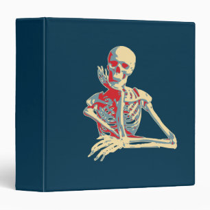 Classeur Skeleton rétro