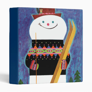 Classeur Skis pour le bonhomme de neige