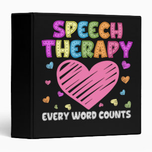 Classeur SLP Language Pathologiste et Speech