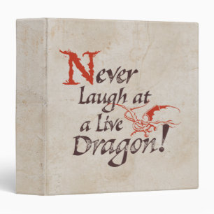 Classeur SMAUG™ - Ne Riez Jamais À Un Dragon En Direct