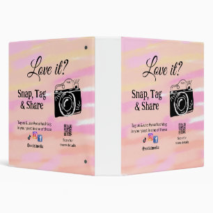 Classeur snap tag partager les médias caméra ajouter des ré