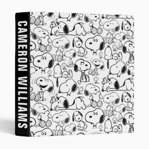 Classeur Snoopy Smile Giggle Lauder Motif