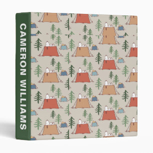 Classeur Snoopy & Woodstock Go Camping Motif