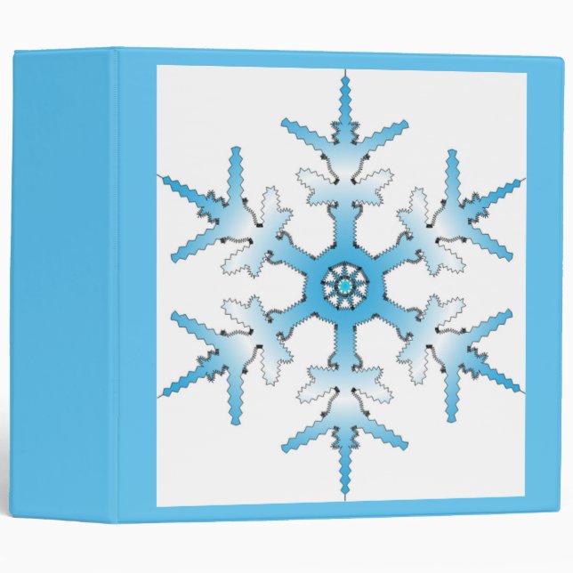 CLASSEUR SNOWFLAKE (Devant/Côté)