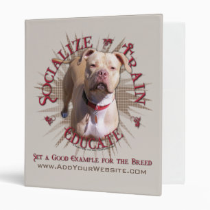 Classeur Socialiser l'éducation au niveau du train Pitbull