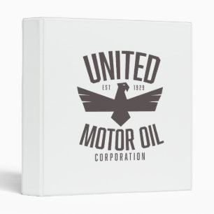 Classeur Société de pétrole moteur unie,