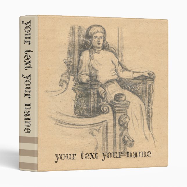 Classeur Soirée dans la vieille maison (Devant/Côté)