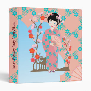 Classeur Soirée de Geisha girl